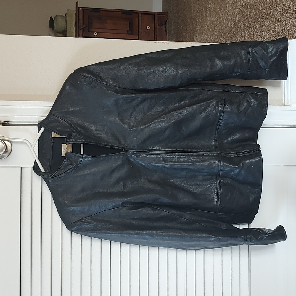 Black 100% Leather